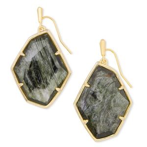 Kendra ScottDunn Gold Drop Earrings in Sag…